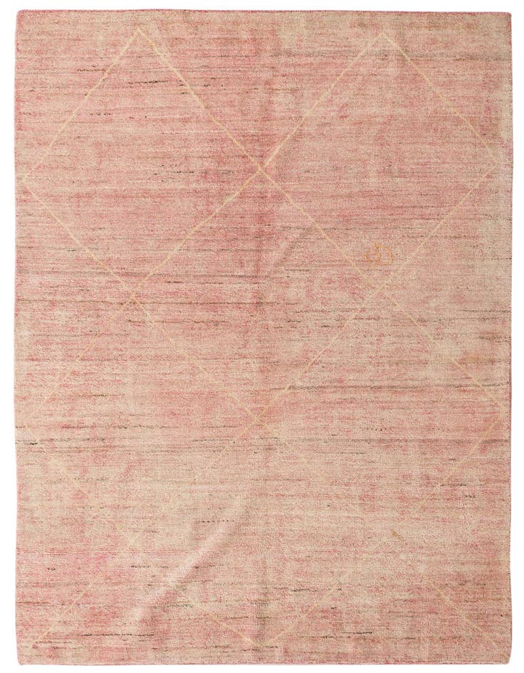 Detail image of 5' 9 x 8' 3 Hand Knotted Darya Wool Rug