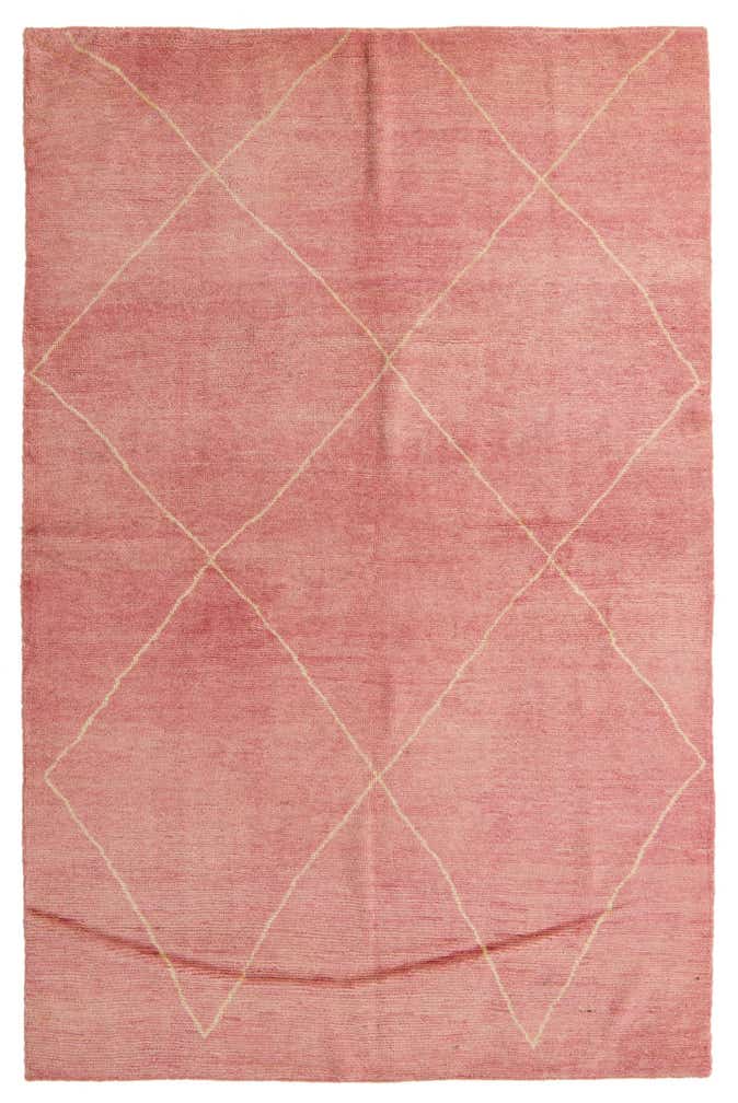 5' 6 x 8' 6 Hand Knotted Darya Wool Rug