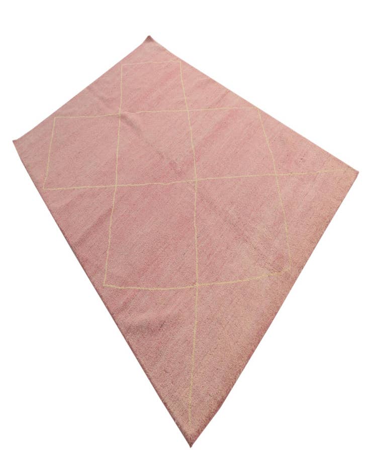 Detail image of 5' 8 x 8' 3  Hand Knotted Darya Wool Rug