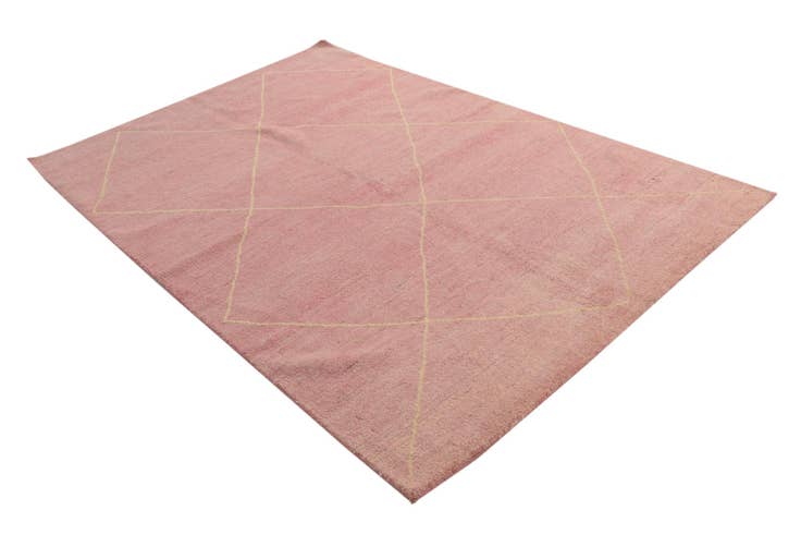 Detail image of 5' 8 x 8' 3 Hand Knotted Darya Wool Rug