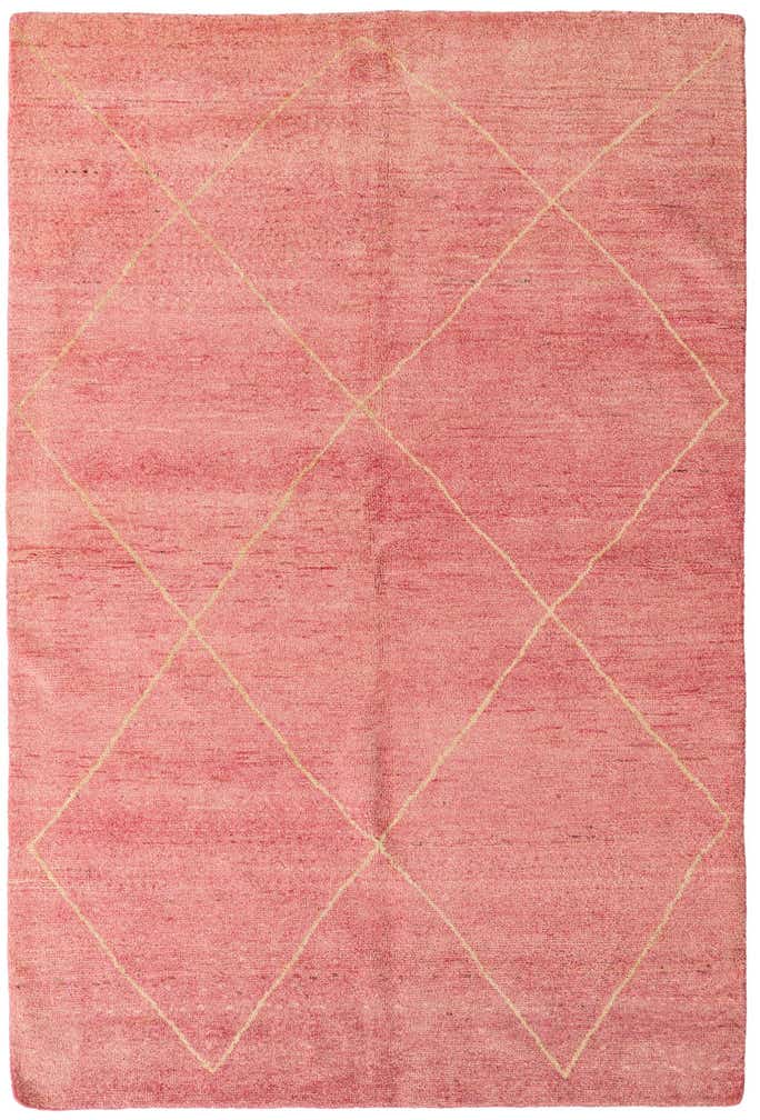 5' 8 x 8' 3 Hand Knotted Darya Wool Rug