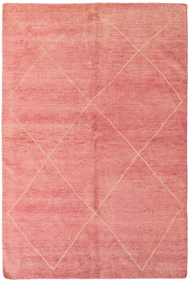 Detail image of 5' 8 x 8' 3 Hand Knotted Darya Wool Rug