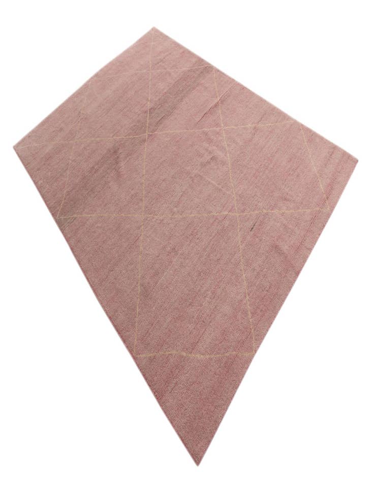 Detail image of 5' 7 x 8' Hand Knotted Darya Wool Rug