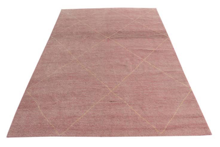 Detail image of 5' 7 x 8' Hand Knotted Darya Wool Rug