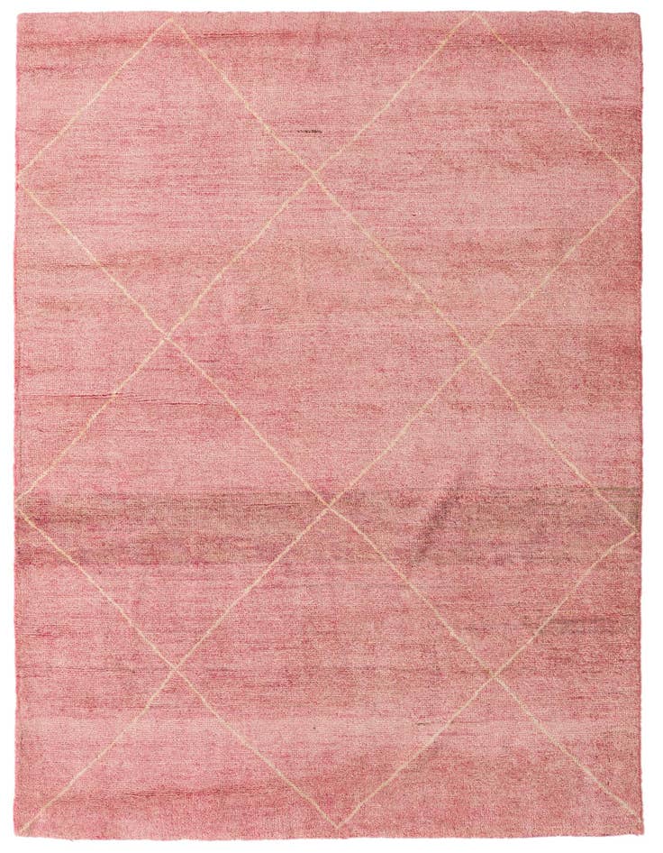 Detail image of 5' 7 x 8' Hand Knotted Darya Wool Rug