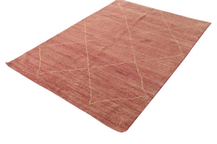 Detail image of 4' 8 x 6' 9 Hand Knotted Darya Wool Rug