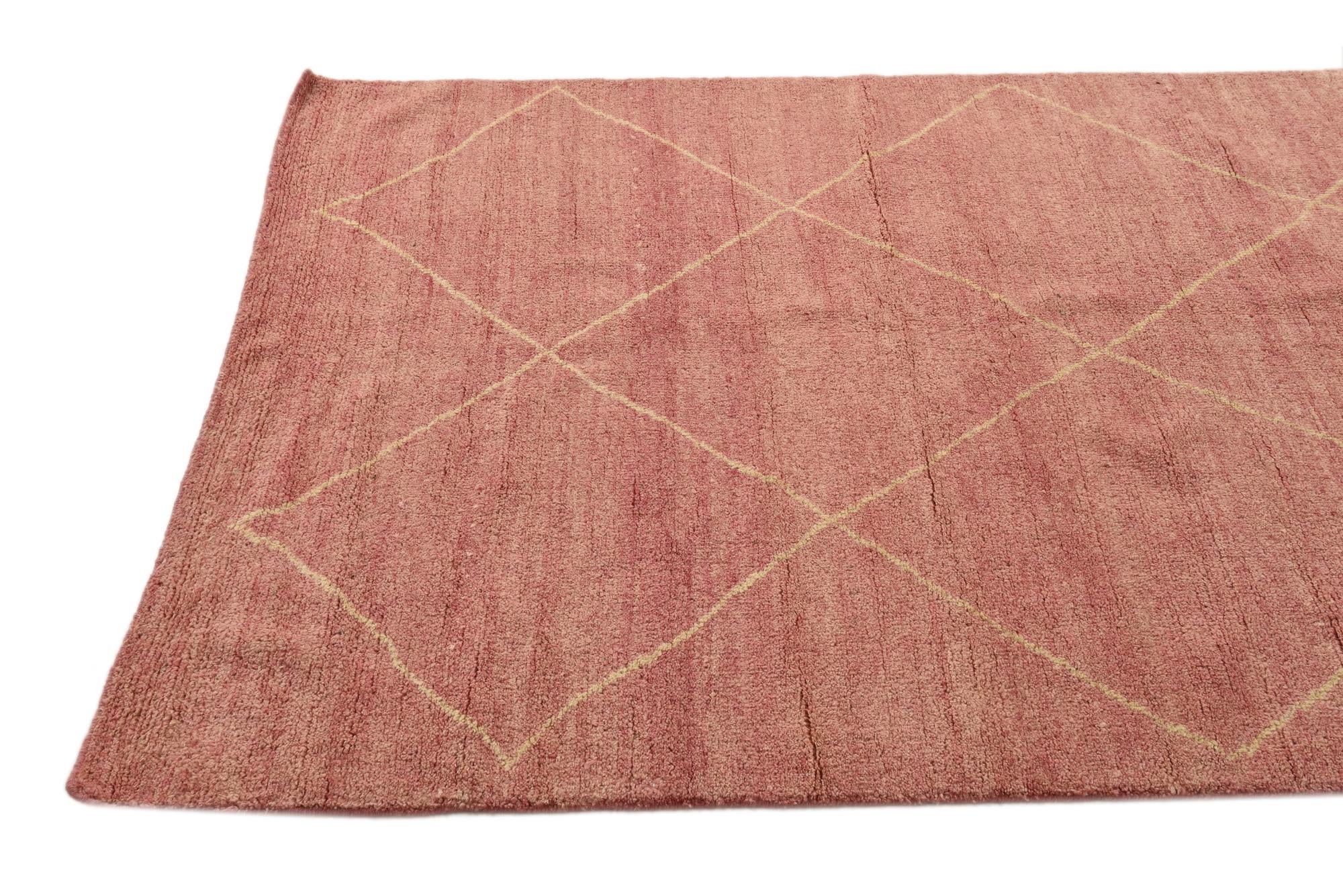 4' 8 x 6' 9 Hand Knotted Darya Wool Rug