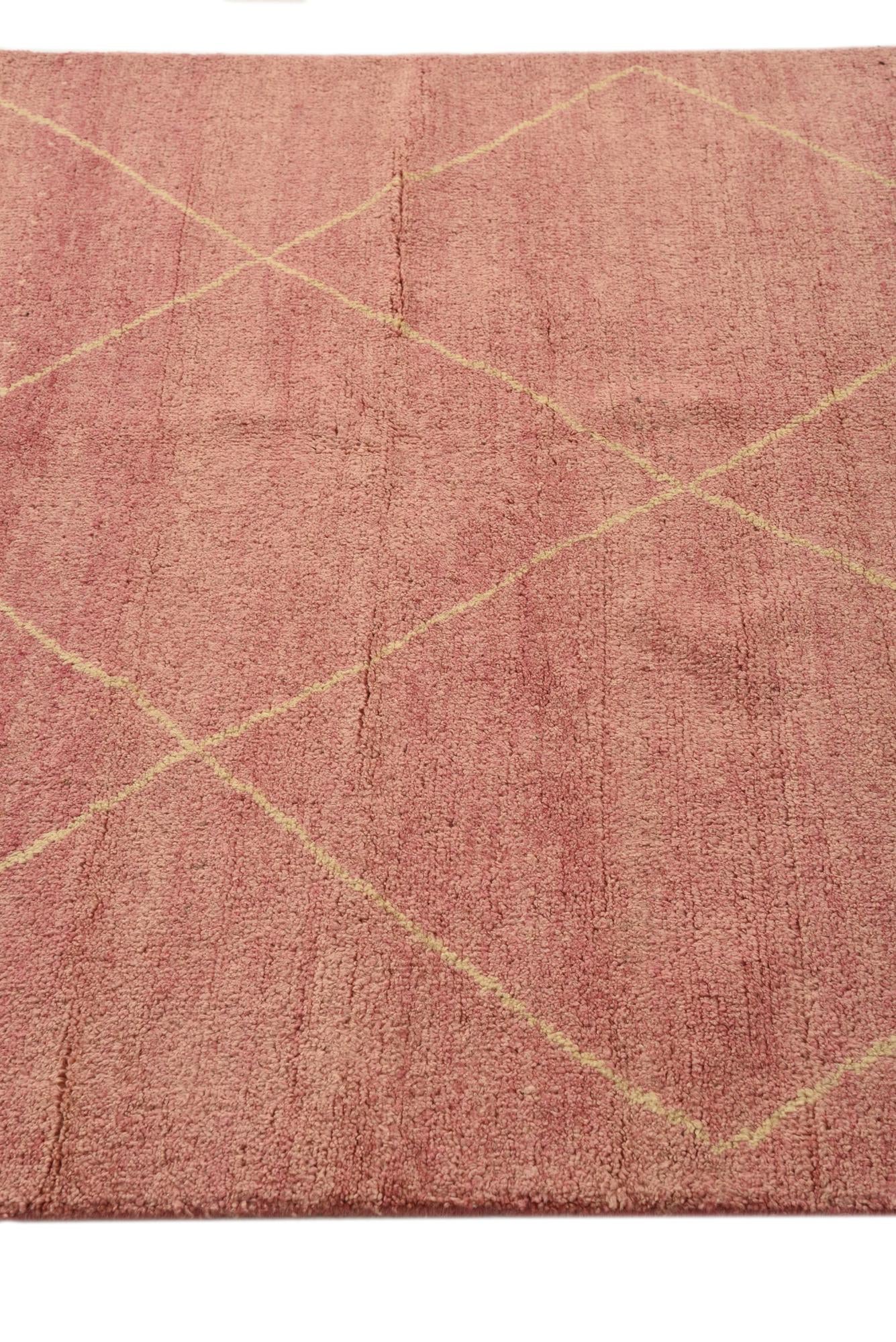 4' 8 x 6' 9 Hand Knotted Darya Wool Rug
