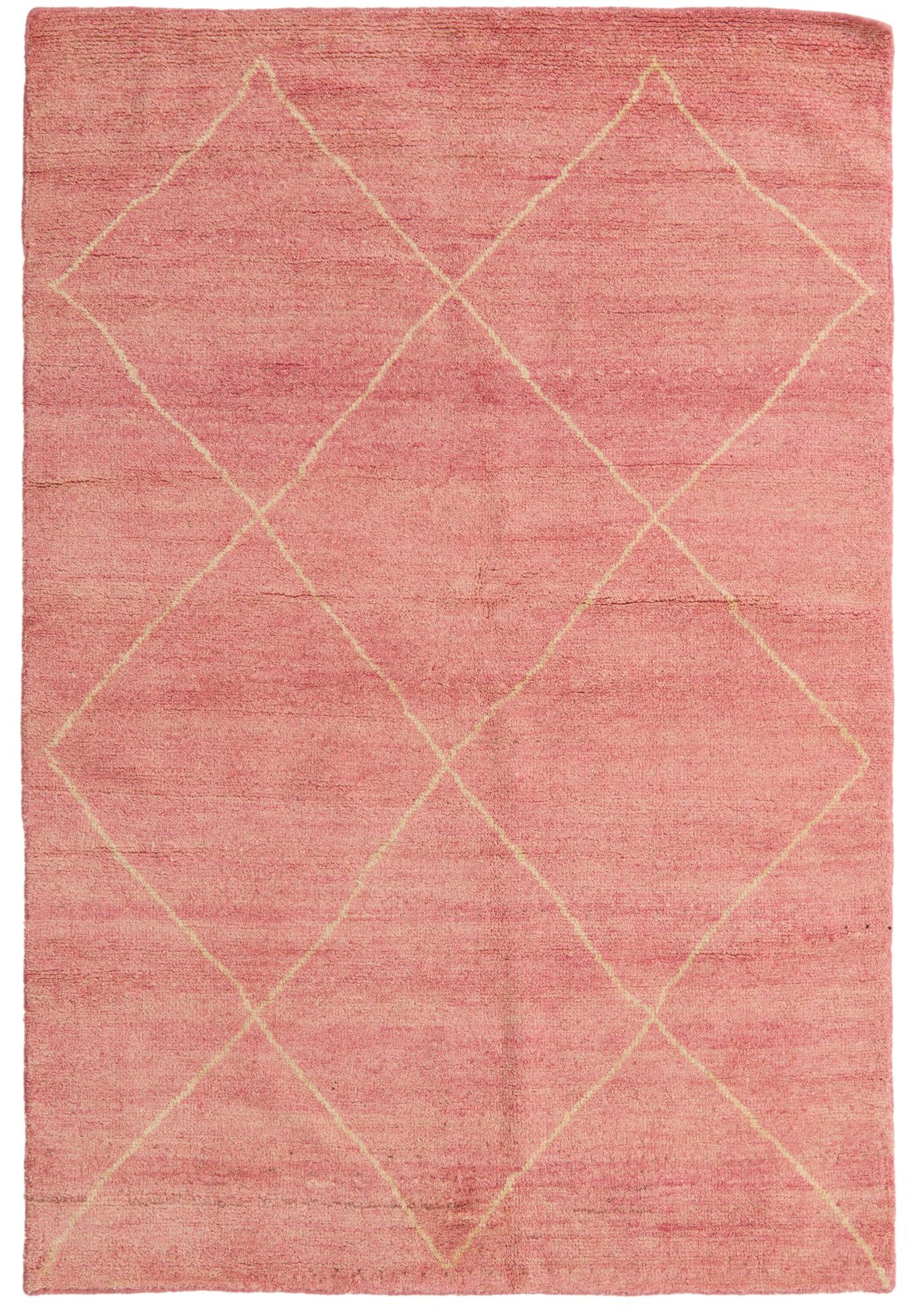 4' 8 x 6' 9 Hand Knotted Darya Wool Rug