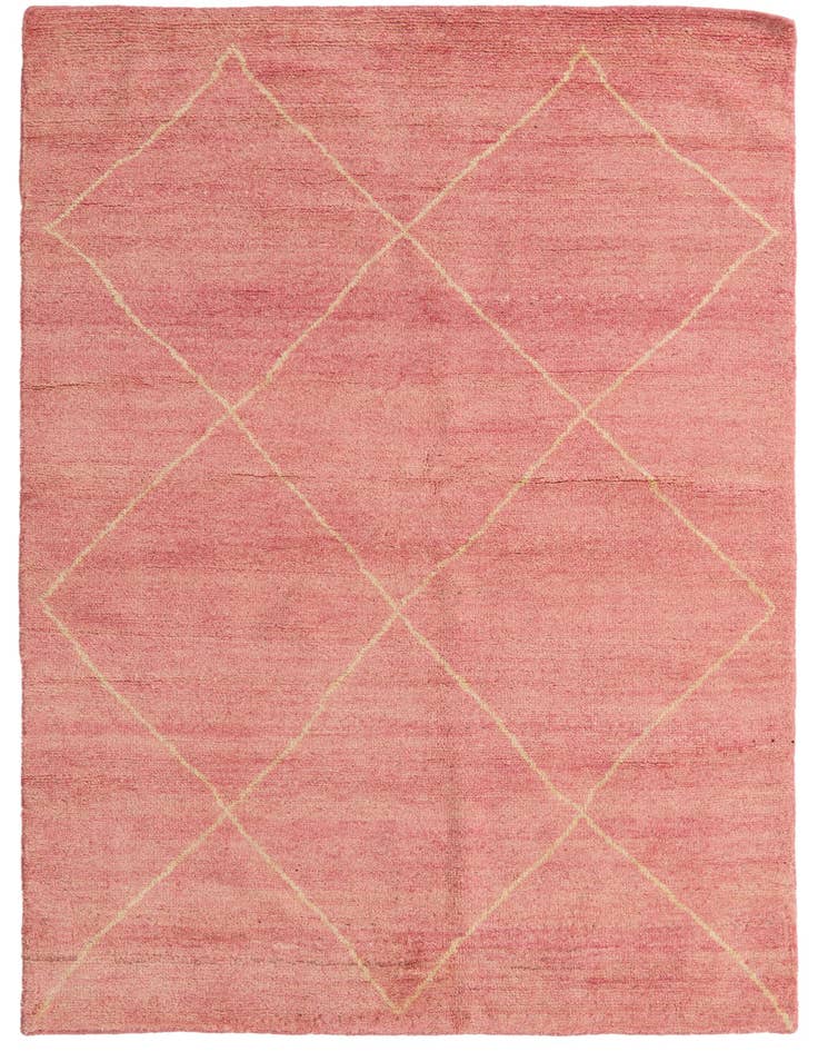 Detail image of 4' 8 x 6' 9 Hand Knotted Darya Wool Rug