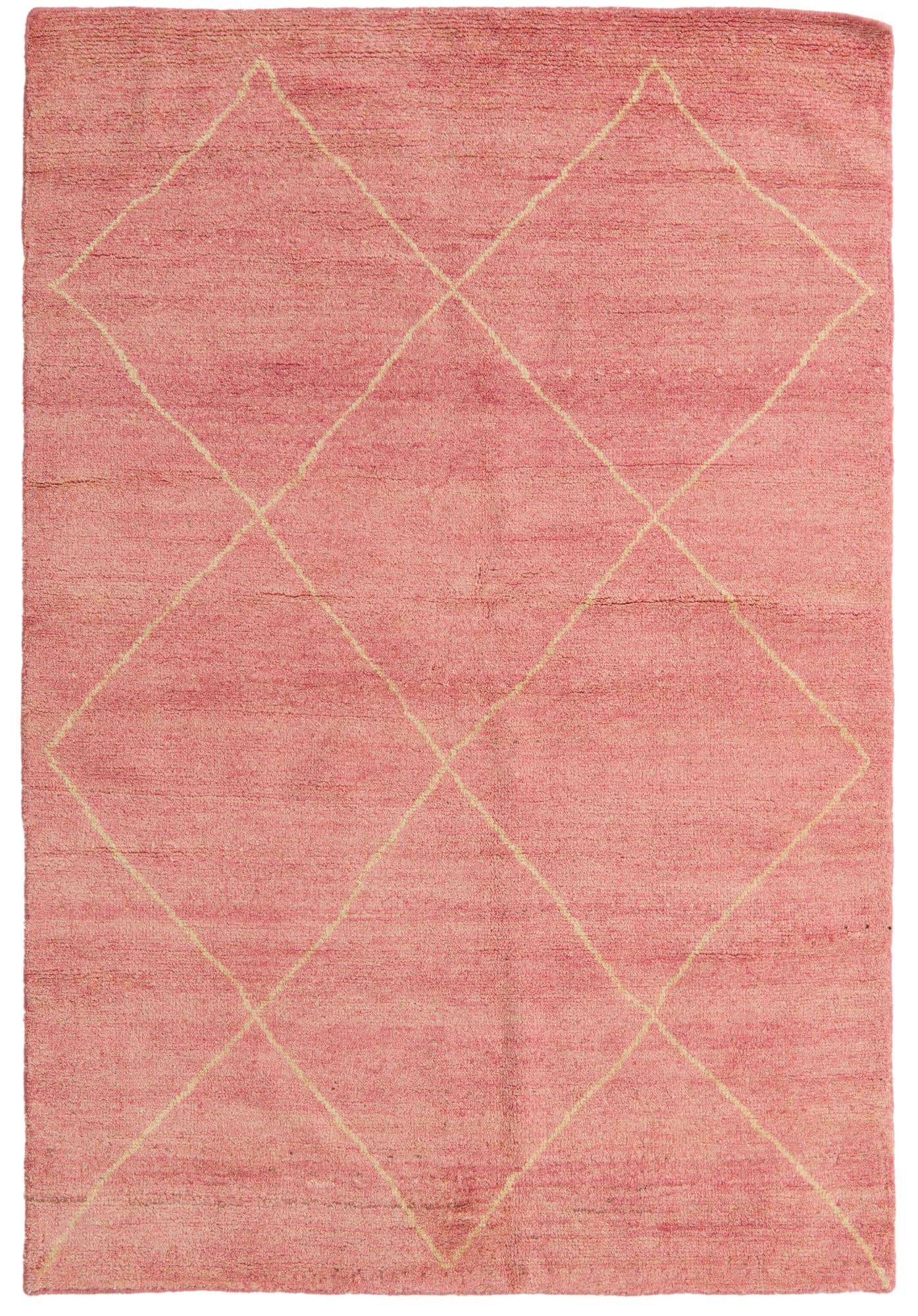 4' 8 x 6' 9 Hand Knotted Darya Wool Rug