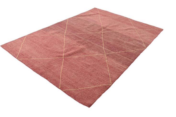 Detail image of 5' 7 x 8' Hand Knotted Darya Wool Rug