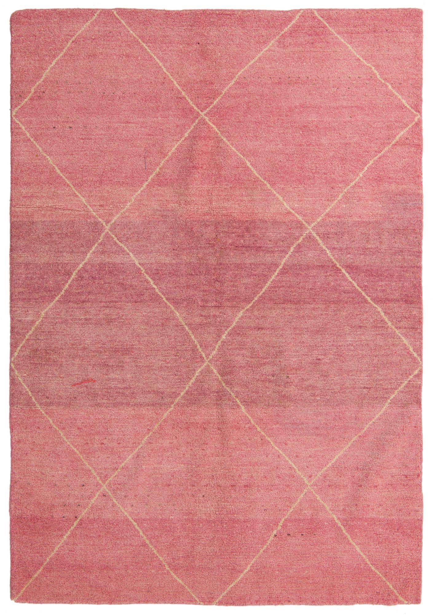 5' 7 x 8' Hand Knotted Darya Wool Rug