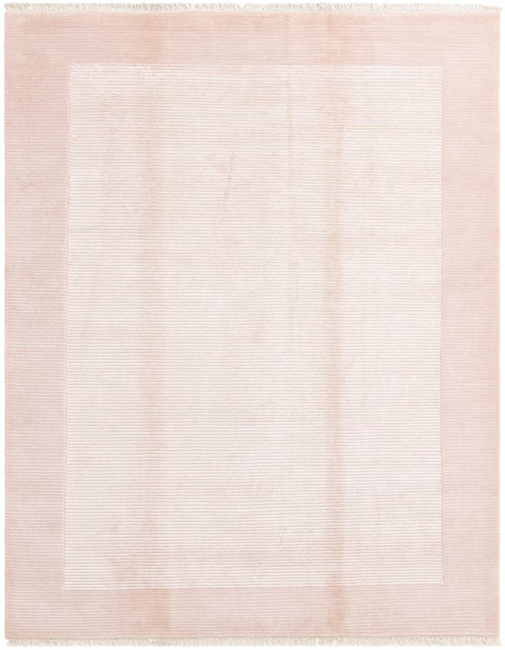 Detail image of 6' 7 x 9' 9 Hand Knotted Darya Wool Rug