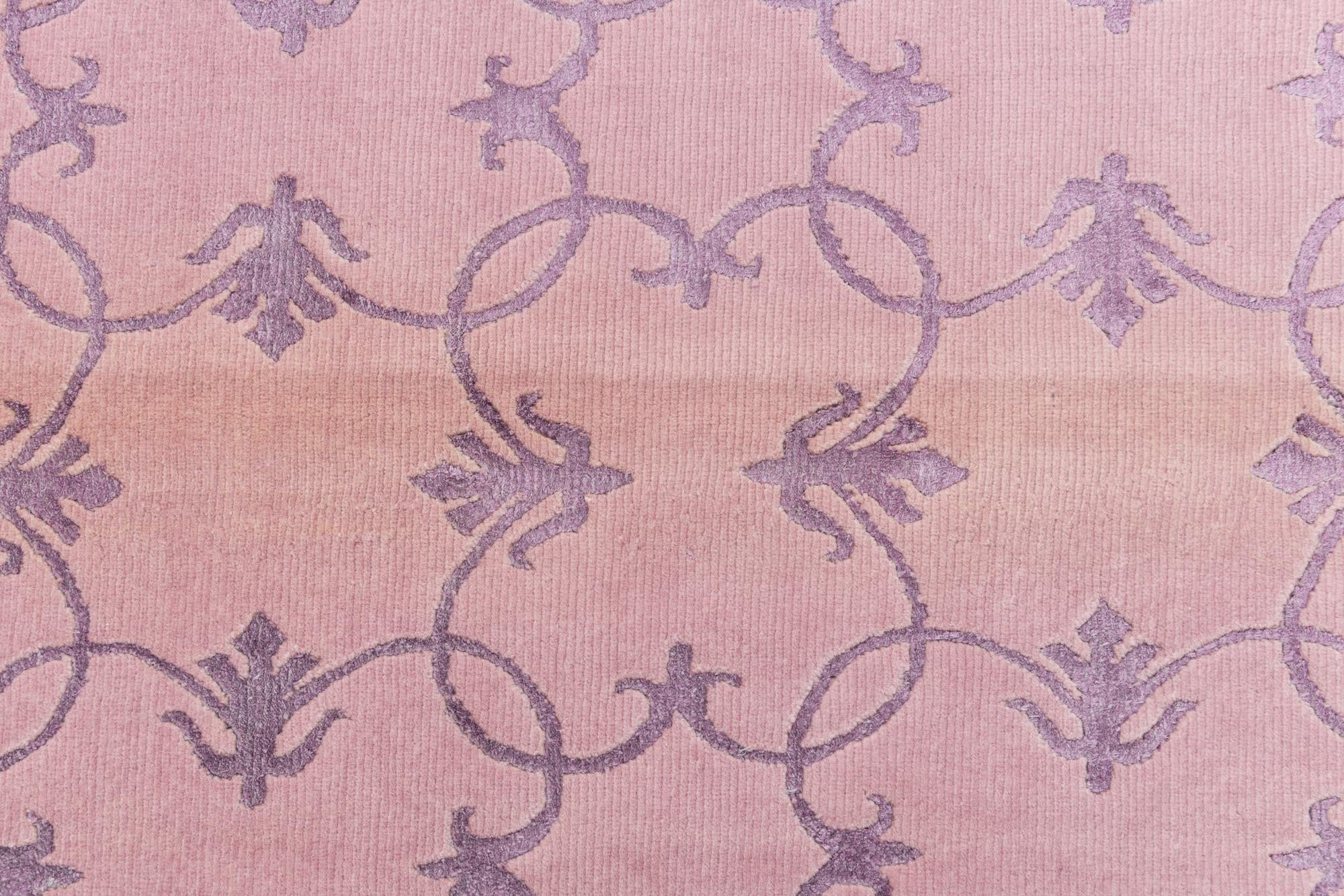4' 6 x 6' 6 Hand Knotted Darya Wool Rug