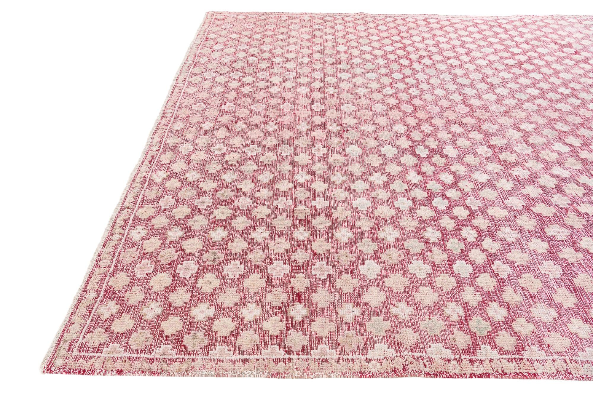 8' 10 x 12' Hand Knotted Darya Wool Rug