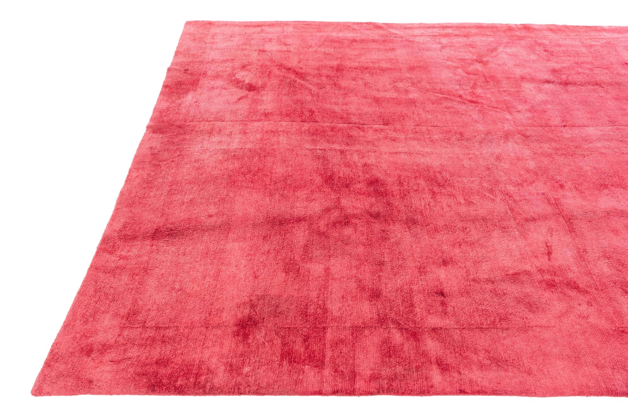 6' 9 x 9' 6 Hand Knotted Darya Persian Wool Rug