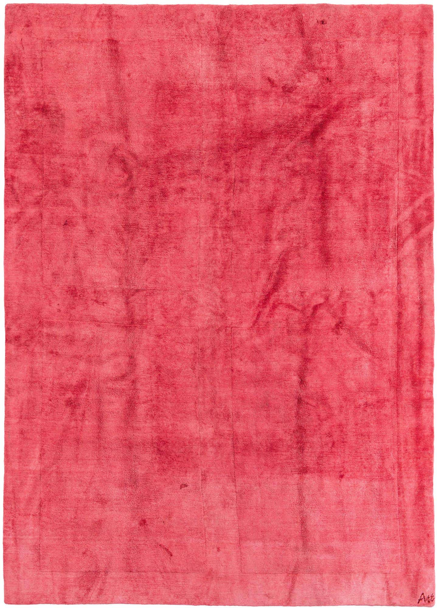 6' 9 x 9' 6 Hand Knotted Darya Persian Wool Rug