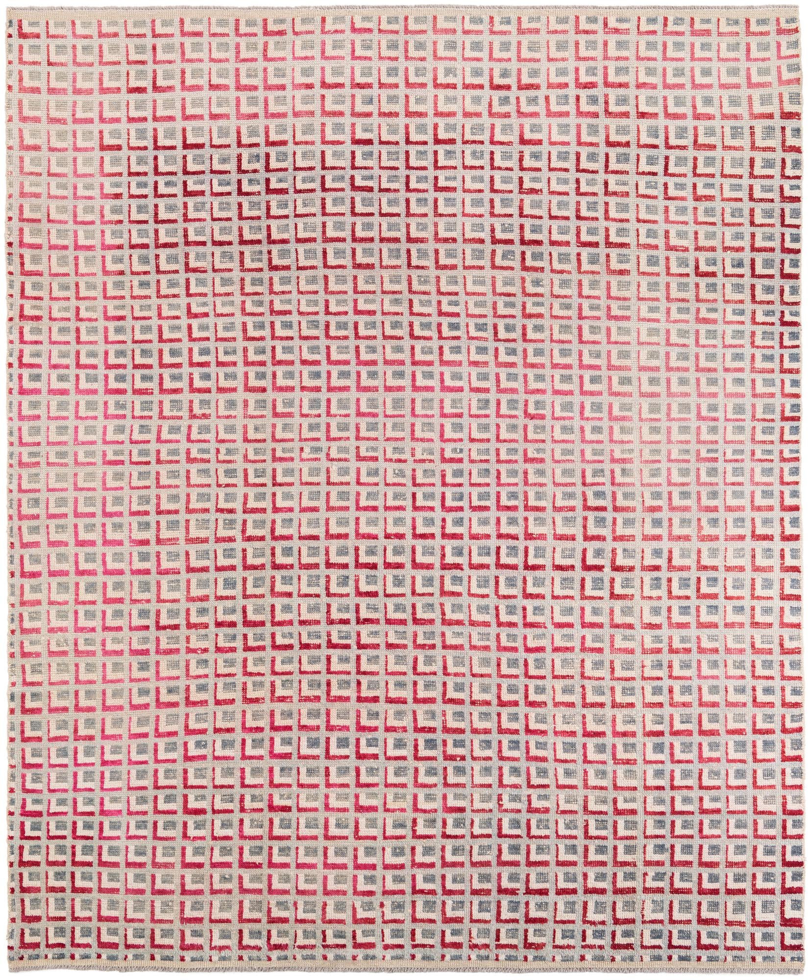 8' 6 x 10' 3 Hand Knotted Darya Wool Rug