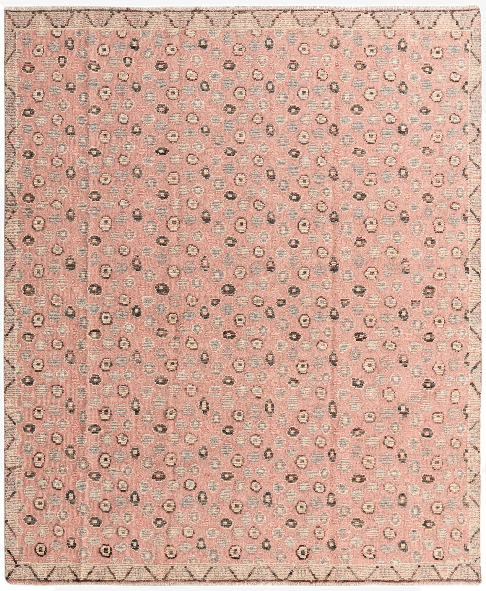 8' 5 x 10'  Hand Knotted Darya Wool Rug