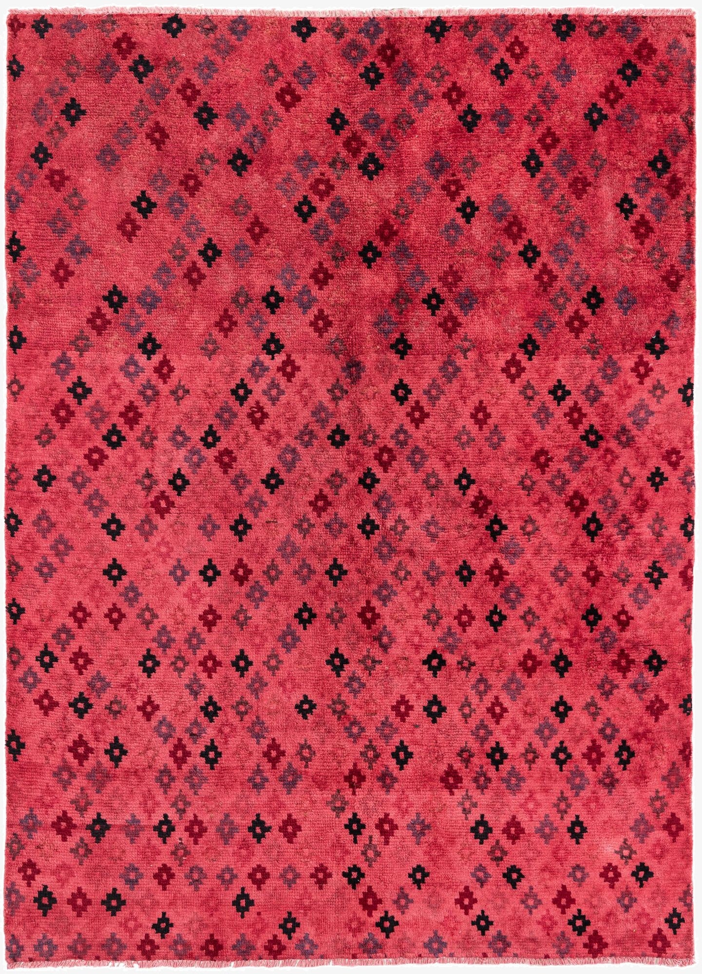 5' x 6' 10  Hand Knotted Darya Wool Rug