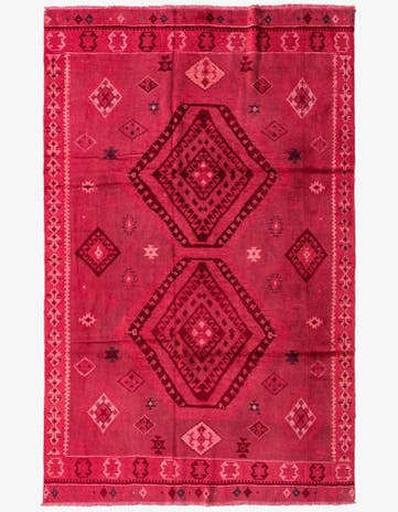 6' 4 x 10' Hand Knotted Darya Rug