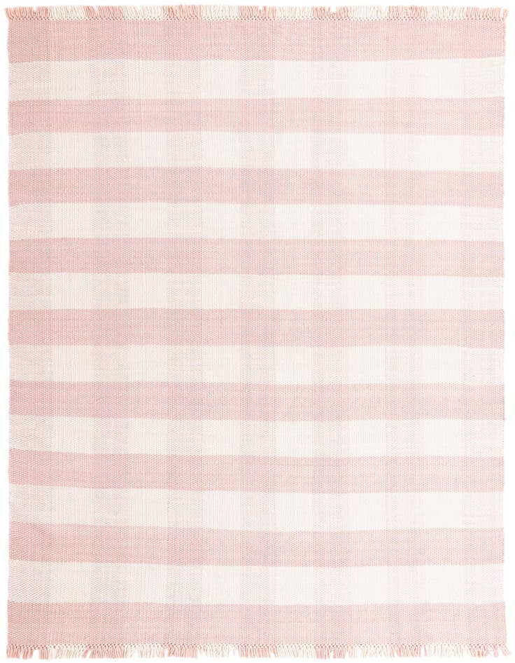 Detail image of 10' x 14' Easy-Clean Eco Plaid Washable Indoor / Outdoor Rug