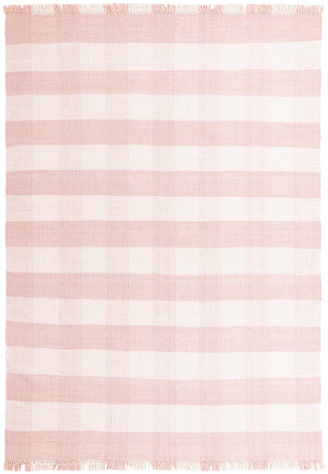 Detail image of 10' x 14' Easy-Clean Eco Plaid Washable Indoor / Outdoor Rug