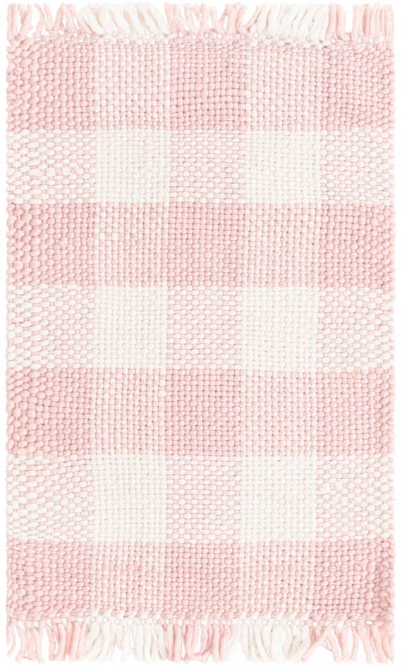 Detail image of 2' 2 x 3' Easy-Clean Eco Plaid Washable Indoor / Outdoor Rug