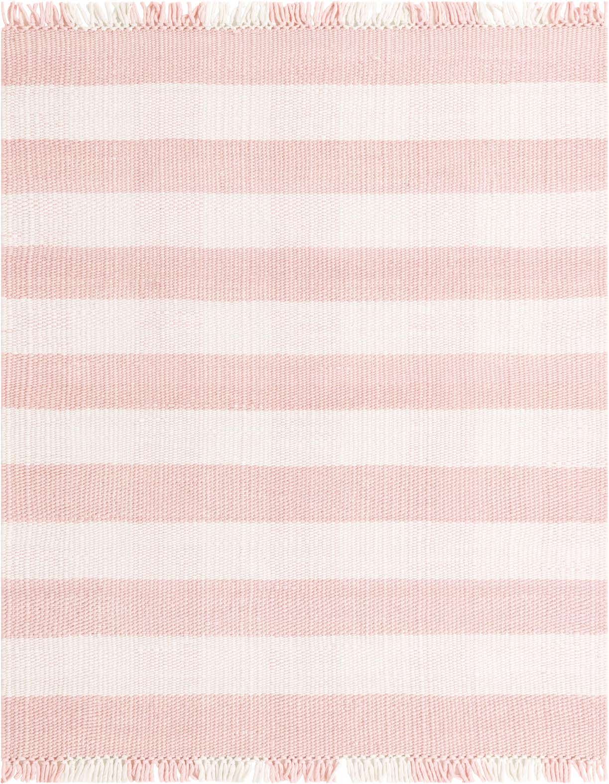 5' 3 x 8' Easy-Clean Eco Plaid Washable Indoor / Outdoor Rug