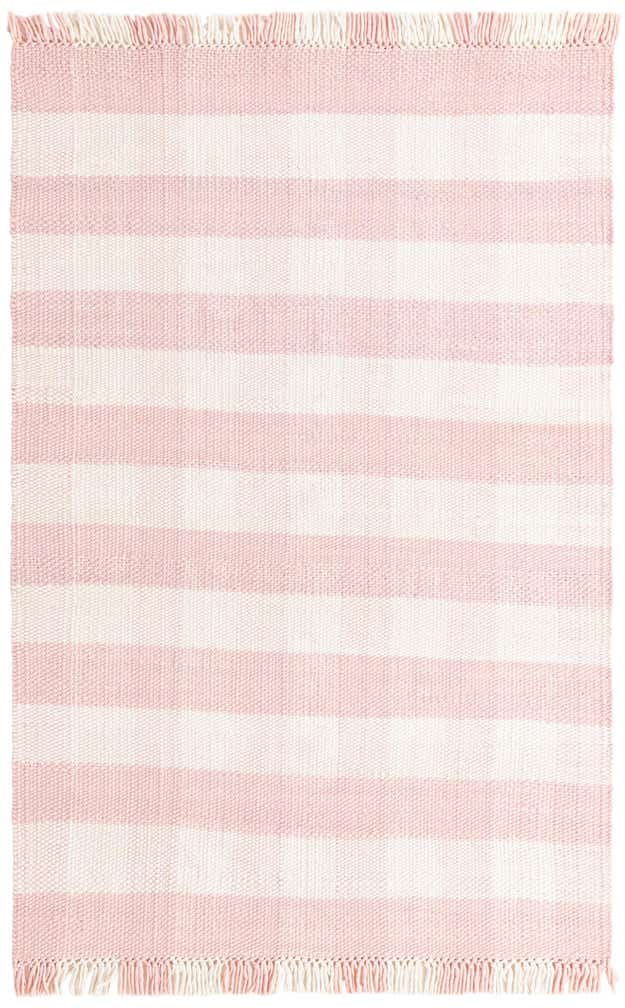 6' x 9' Easy-Clean Eco Plaid Washable Indoor / Outdoor Rug