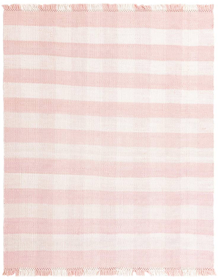 Detail image of 7' 10 x 10' Easy-Clean Eco Plaid Washable Indoor / Outdoor Rug