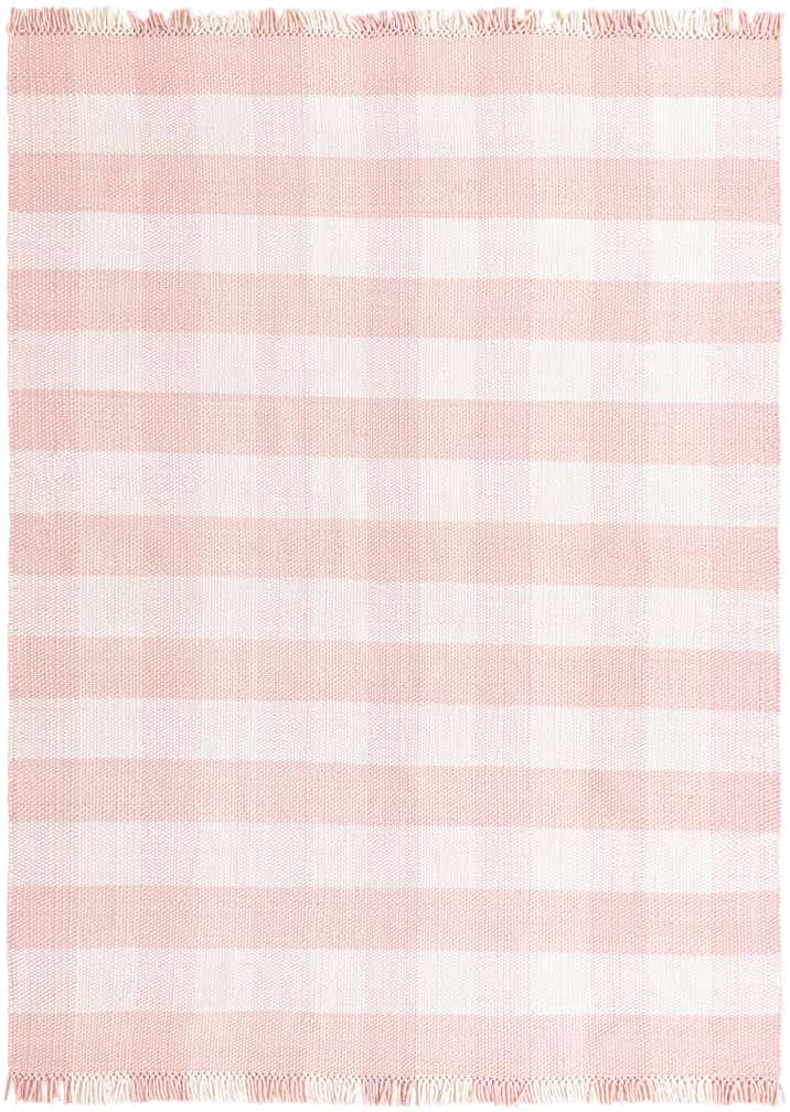 9' x 12' Easy-Clean Eco Plaid Washable Indoor / Outdoor Rug