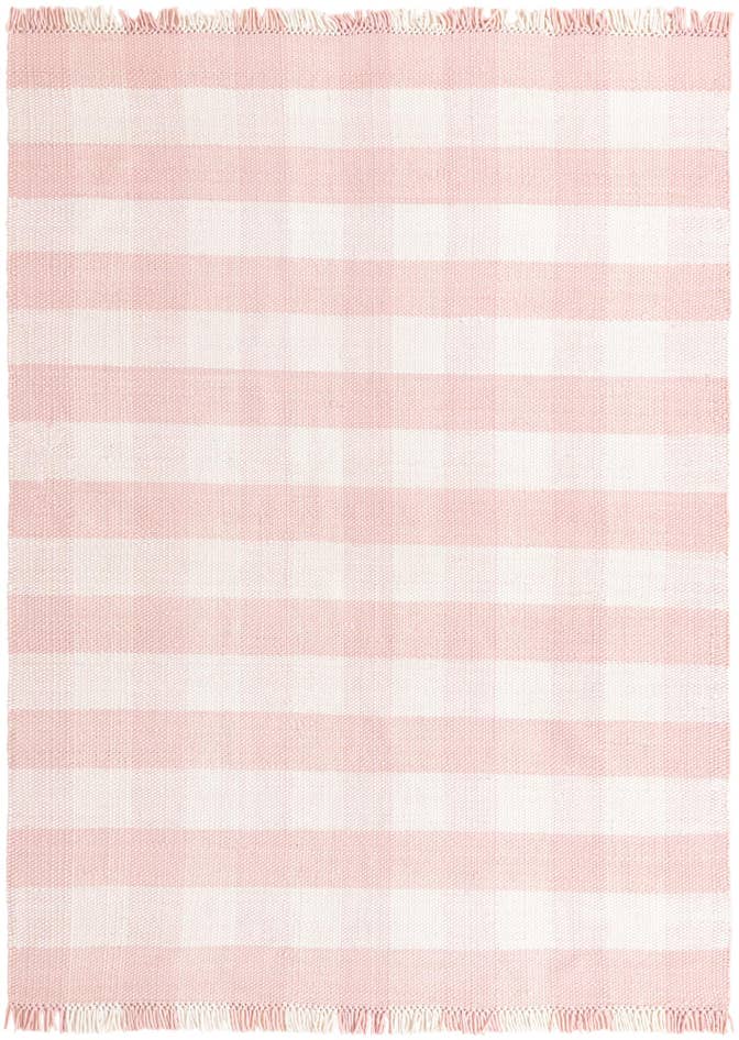 Detail image of 9' x 12' Easy-Clean Eco Plaid Washable Indoor / Outdoor Rug