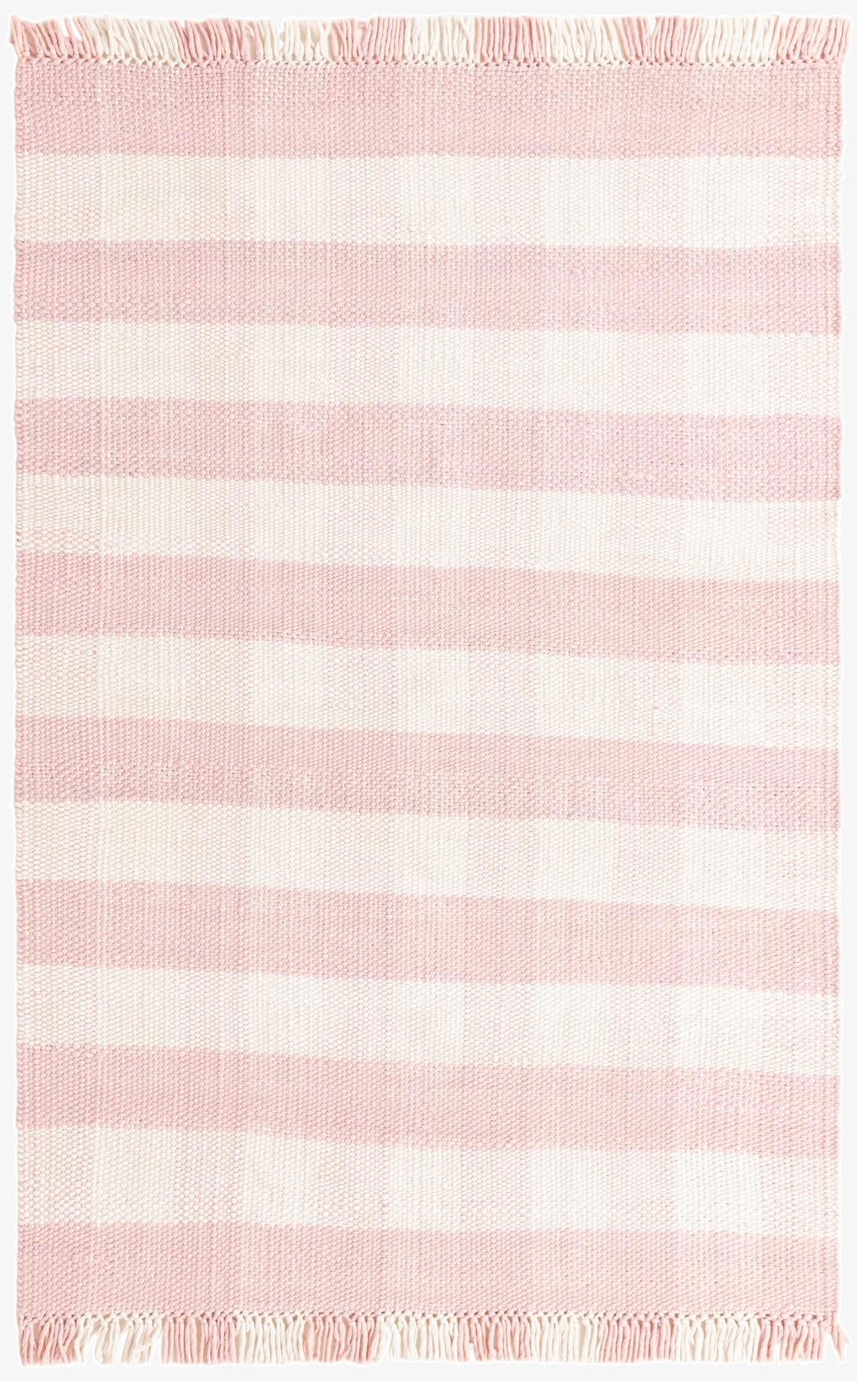 Primary image 6' x 9' Eco Plaid   Washable Indoor / Outdoor Rug