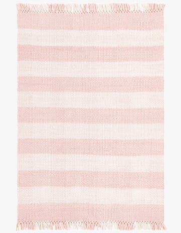 4' x 6' Easy-Clean Eco Plaid Washable Indoor / Outdoor Rug