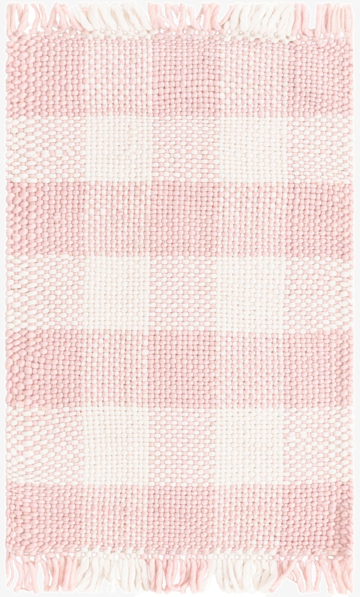 2' 2 x 3' Eco Plaid   Washable Indoor / Outdoor Rug