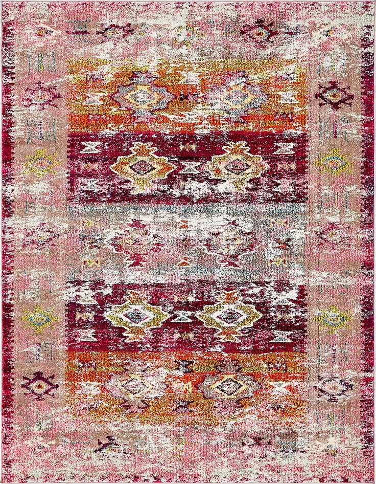Detail image of 5' x 8' Washable El Paso Rug