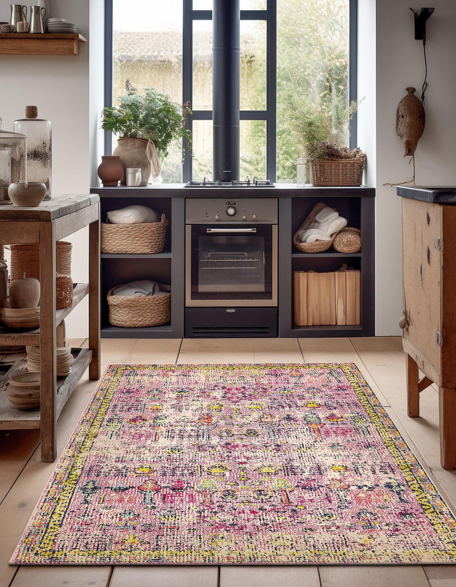 4' x 6' Washable El Paso Rug