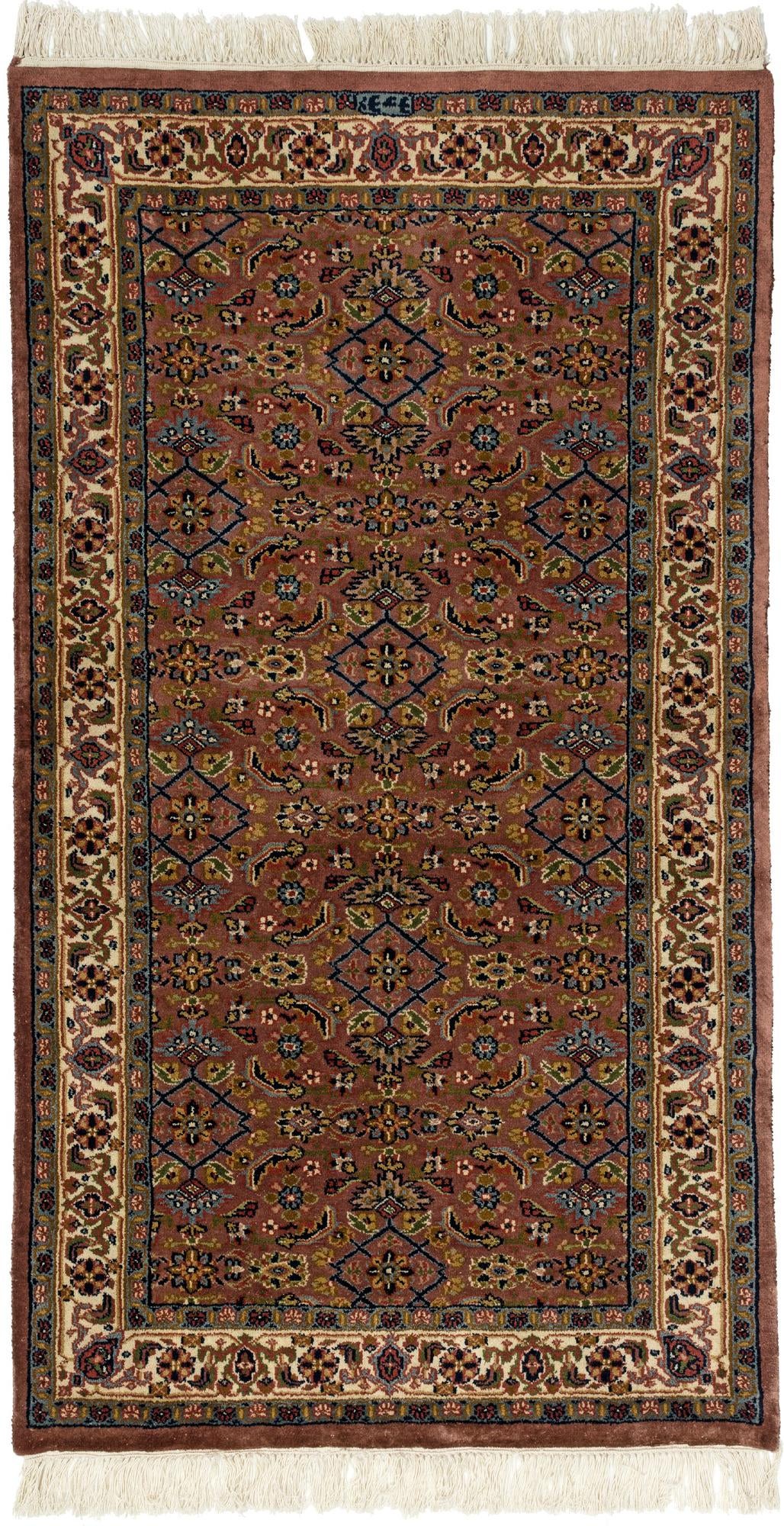 3' x 5' 2 Hand Knotted Farahan Wool Rug