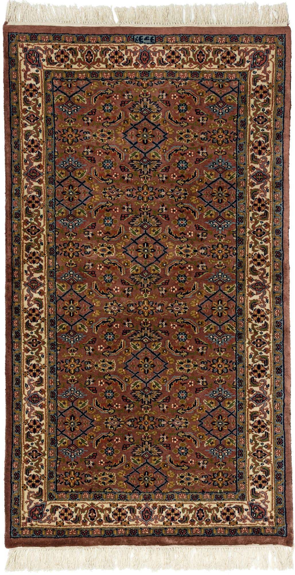 3' x 5' 2 Hand Knotted Farahan Wool Rug