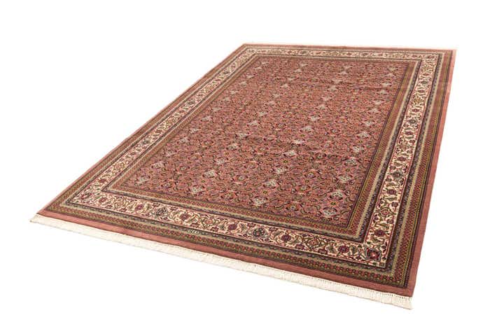 8' 4 x 11' 5 Hand Knotted Farahan Wool Rug