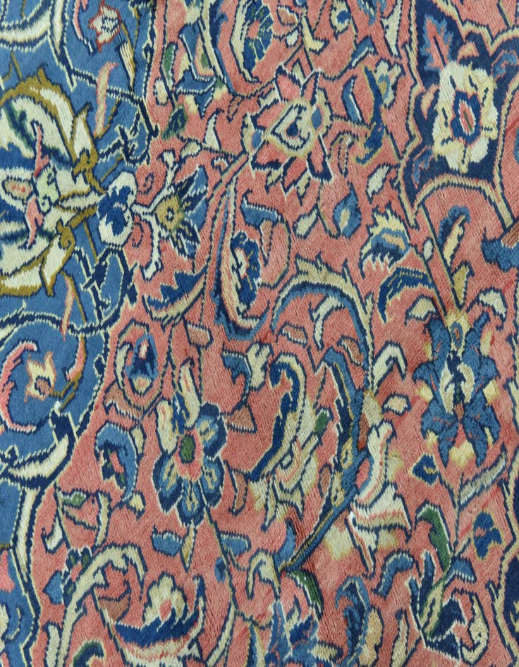 Detail image of 8' x 10' 3 Hand Knotted Farahan Persian Wool Rug