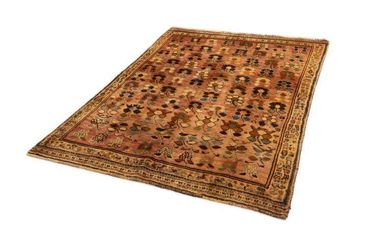 4' 11 x 7' 3 Gabbeh Wool Rug
