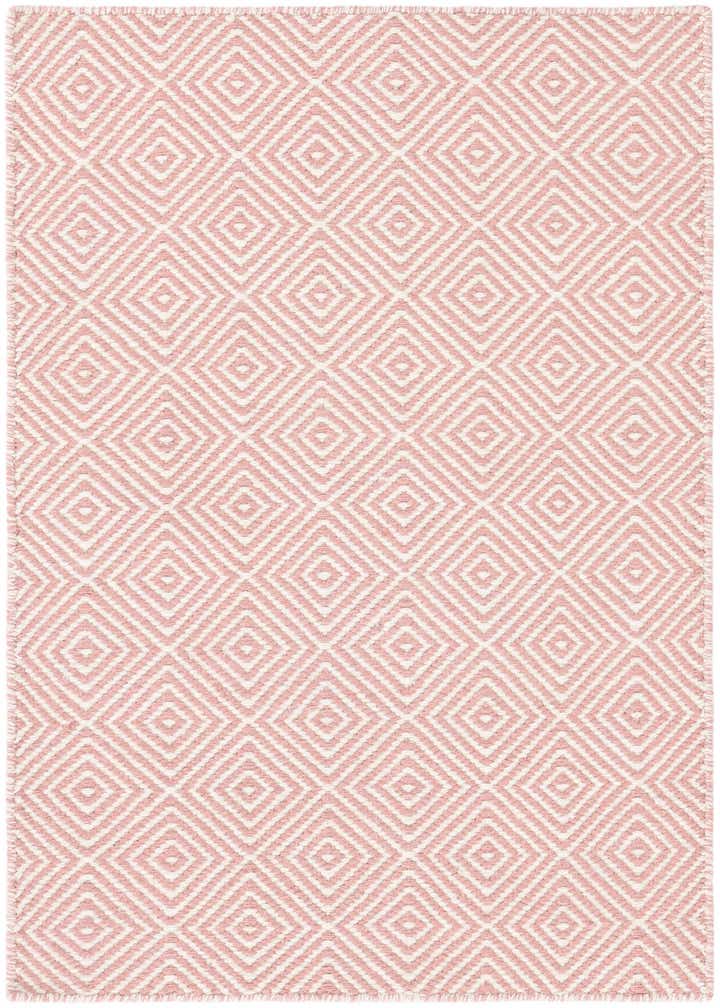 2' x 3' 1 Hand Woven Geo Trellis Flatweave Rug