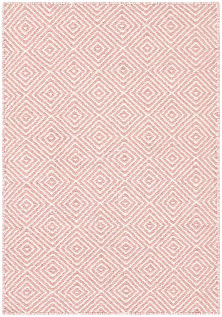 2' x 3' 1 Hand Woven Geo Trellis Flatweave Rug