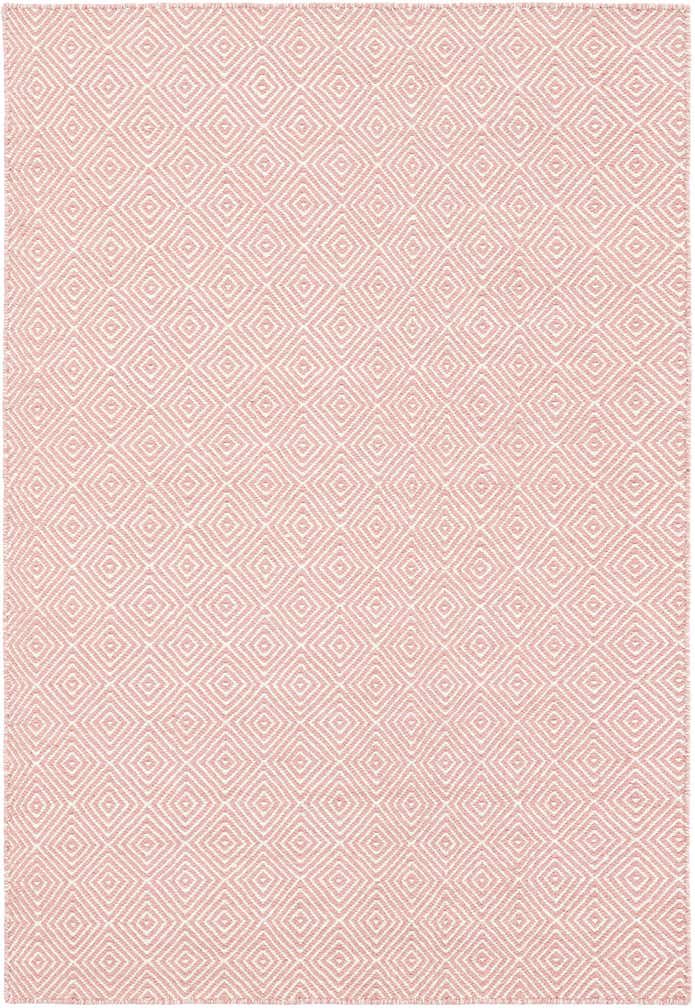 4' 1 x 6' 1 Hand Woven Geo Trellis Flatweave Rug