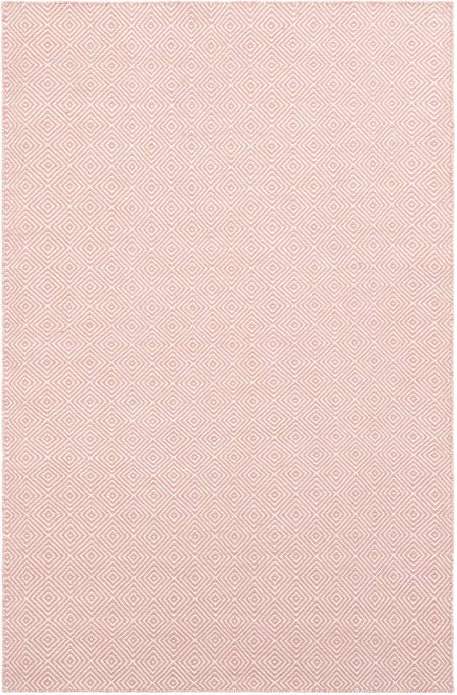 5' 1 x 8' Hand Woven Geo Trellis Flatweave Rug