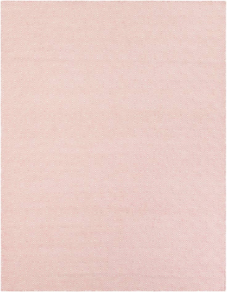 Detail image of 7' 10 x 10' Hand Woven Geo Trellis Flatweave Rug