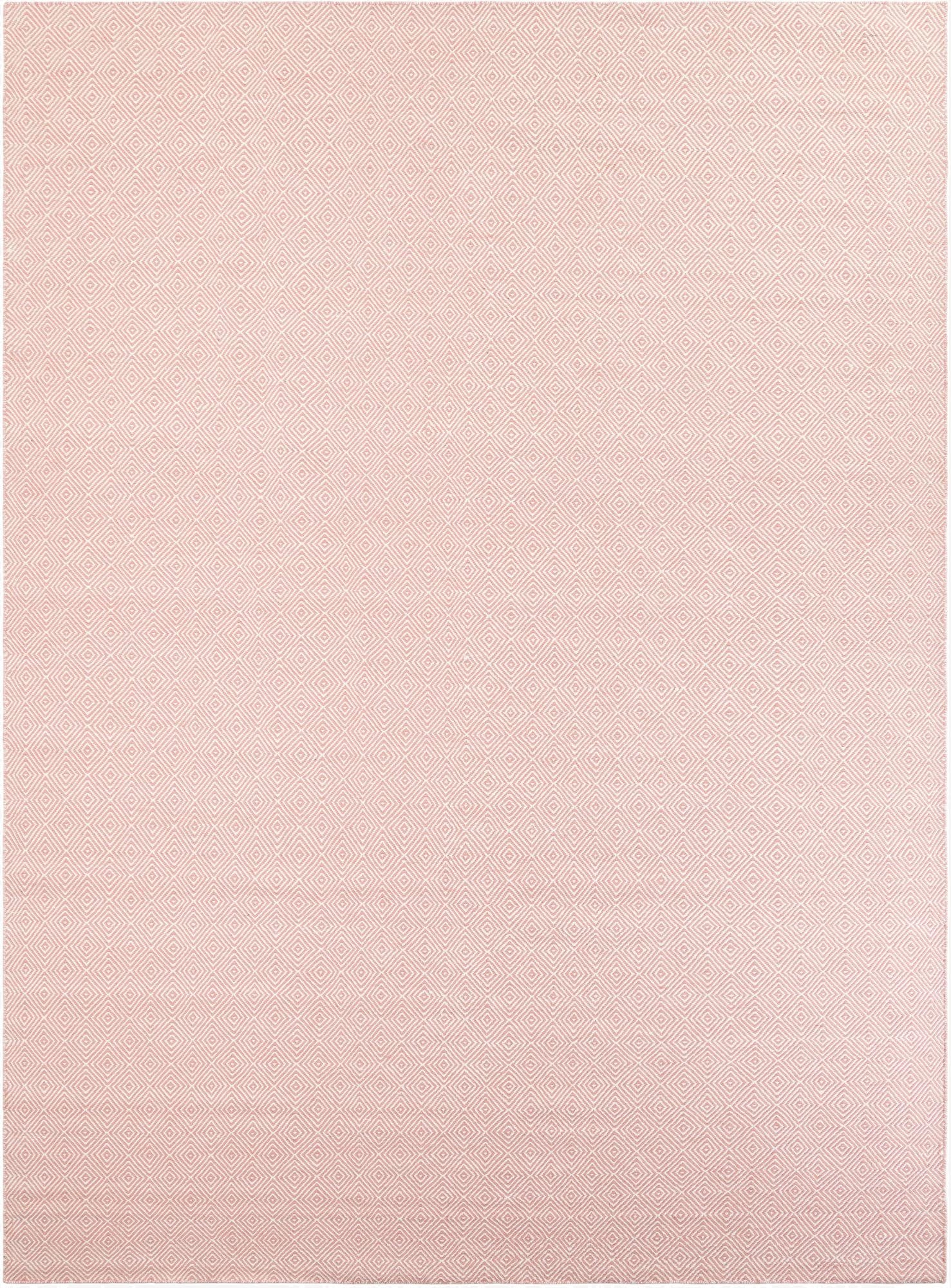 10' x 14' 1  Hand Woven Geo Trellis Flatweave Rug